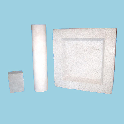Micro-porous ceramic filter brick, plate and pipe
